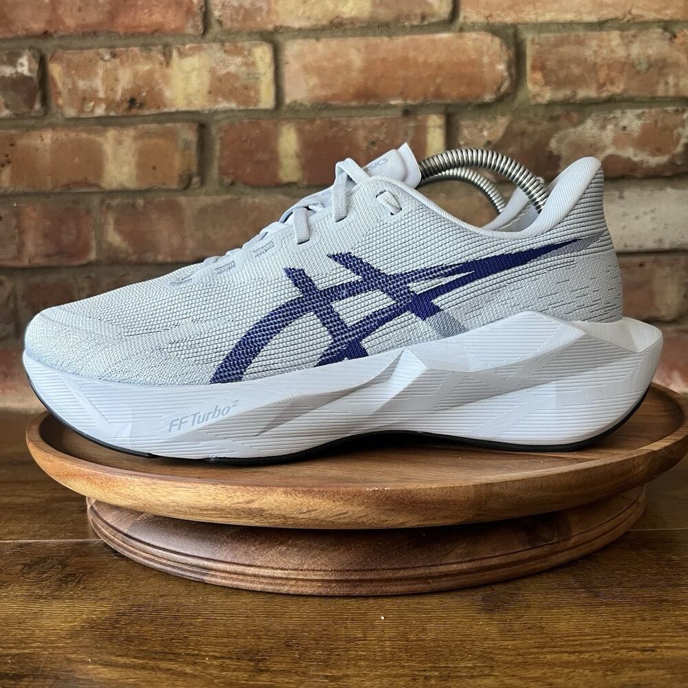ASICS Novablast 6 Blue Max Cushion Men’s 8.5 Neutral Running Sneaker Shoes